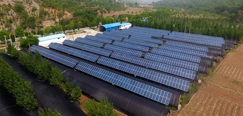 Off grid solar PV system