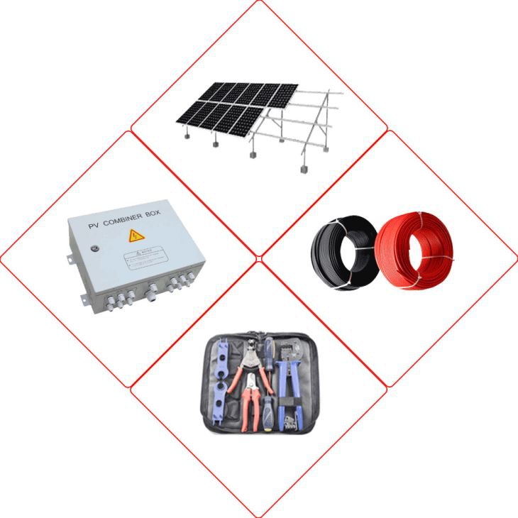 250kw commercial storage solar energy generator system